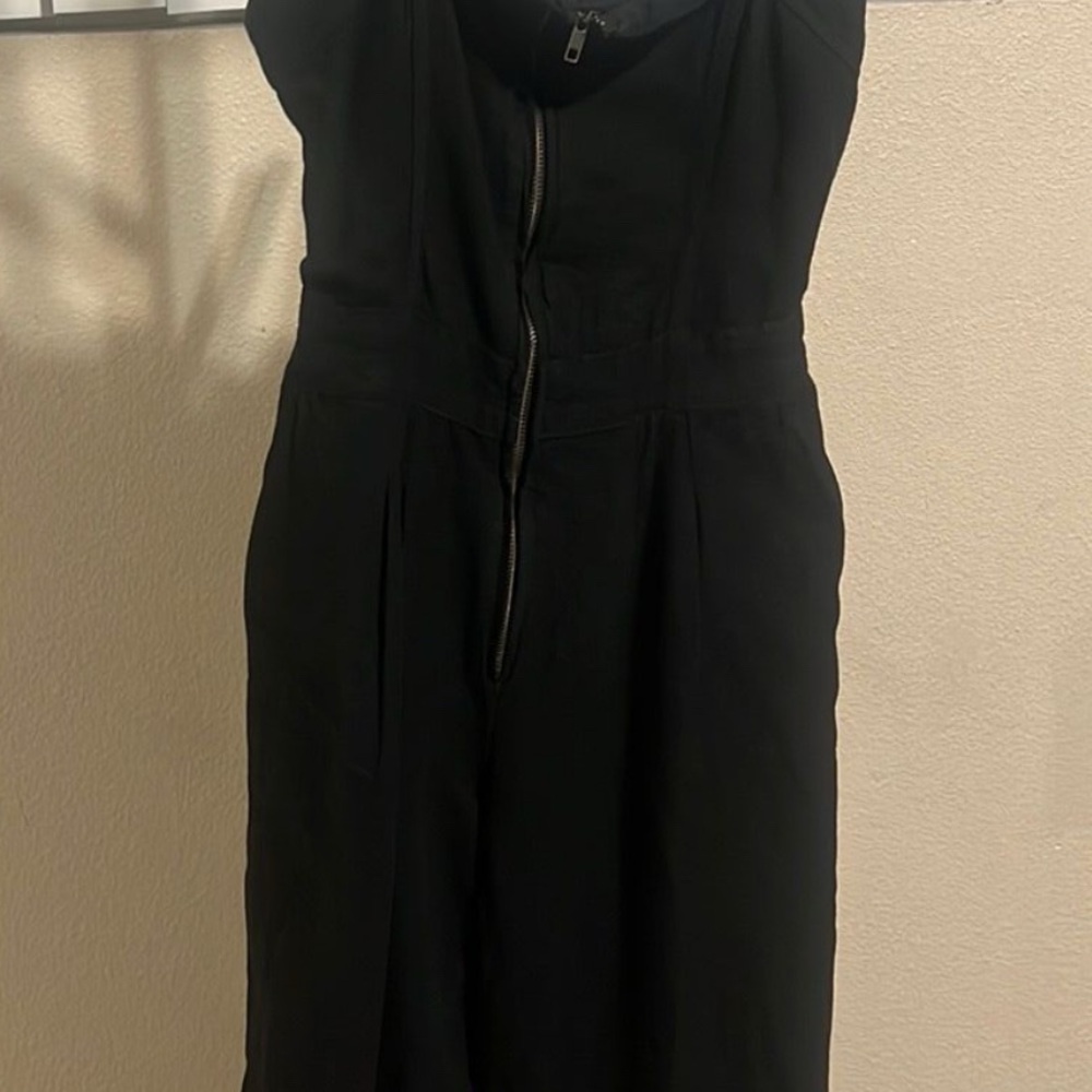 Free People Call On Me Black Jumpsuit, Size Small - Picture 4 of 9